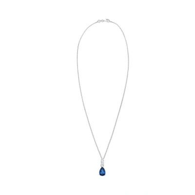 Abbildung von Elli Elegant DROP Halskette, Damen, Größe: 45, Blau