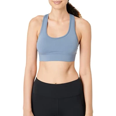 Abbildung von ONLY Damen Onpdaisy Seam Bra Noos Sport BH, Blue Mirage, L EU