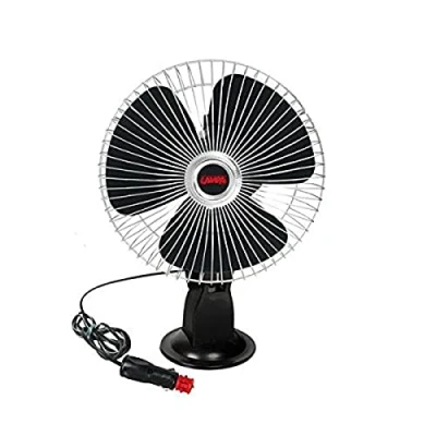 Abbildung von Lampa 73112 Chrom Ventilator mit Saugnapf, 12 V