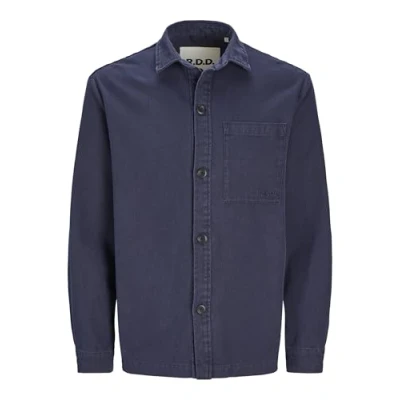 Abbildung von R.D.D. Royal Denim Division WIDE FIT Leichte Jacke, Herren, Größe: Large, Navy blazer