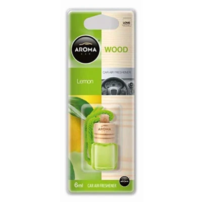 Abbildung von AROMA CAR Wood A63108 Lufterfrischer Flasche, Blisterpack 6 mit Verschlussstopfen