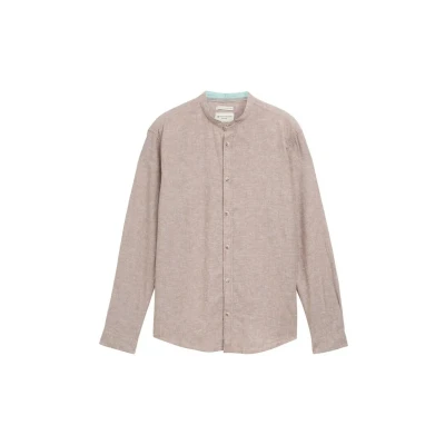 Abbildung von TOM Tailor Regular FIT Hemd, Herren, Größe: XL, Mocha brown chambray