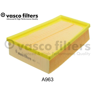 Abbildung von DAVID VASCO A963 Luftfilter 58 192 244 rechteckig Filtereinsatz RENAULT: Kangoo II Express, MEGANE 2 Kombi, SCENIC