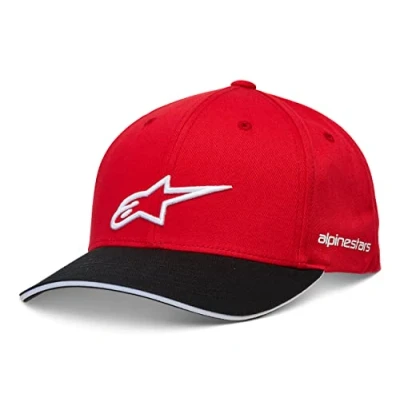Abbildung von Alpinestars Herren Rostrum Hat Baseball Cap, Rot/Schwarz, Einheitsgröße