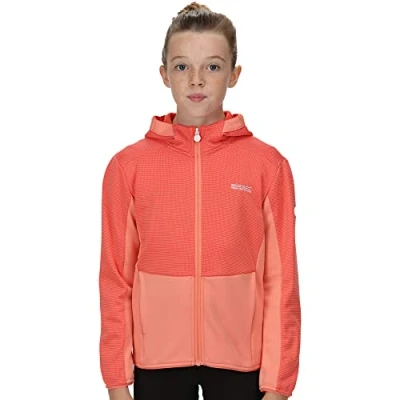 Abbildung von Regatta Unisex Jnr Highton FZ Sweater, Neon Pink/Fusion Coral, 13 Years