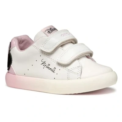 Abbildung von Geox Lauflernschuh für Kinder, Größe: 27, White pink Schuhe