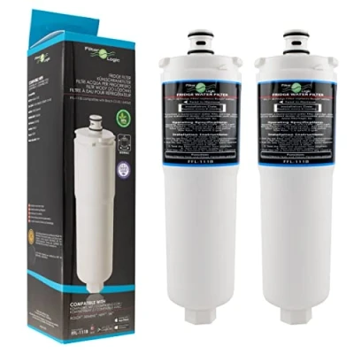 Abbildung von FilterLogic FFL 111B Kühlschrank Wasserfilter kompatibel mit Bosch CS 52, 640565, Siemens, Neff, Abode AT2002 Safelock, AP1 C301 S, 70020025600; Indesit 8668597, C00094379, C000977 913 (2 Stück.