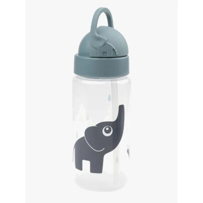 Abbildung von Done By Deer Flasche mit Strohhalm Elphee, Blue