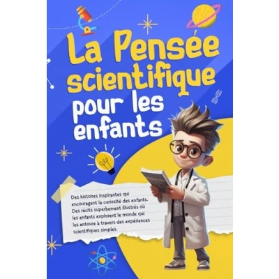 Abbildung von la pensée scientifique pour les enfants: des histoires inspirantes, superbement illustrées en couleurs, qui encouragent curiosité enfants Idée cadeau enfant garçon fille 5 ans à 10ans