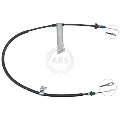 Abbildung von A.B.S. K10210 Handbremsseil 1570mm Scheibenbremse FORD: Transit Mk7 Pritsche / Fahrgestell