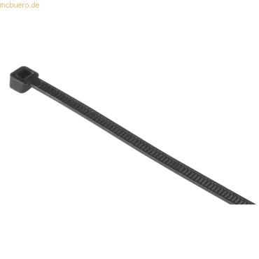 Abbildung von Hama Kabelbinder 002210 4,8x300mm schwarz 50 Stück