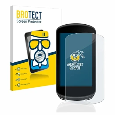 Abbildung von BROTECT Entspiegelungs Schutzglas für Garmin Edge 1030 Plus Schutz Folie Panzerfolie Glas Matt [Extrem Kratzfest 9H, Anti Reflex, Fingerprint]