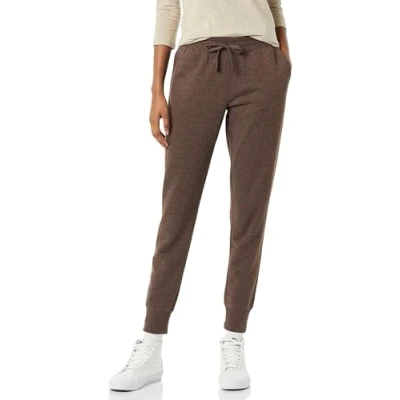 Abbildung von Amazon Essentials Damen Fleece Jogginghose (in Übergröße erhältlich), Braunheide, S