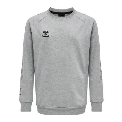 Abbildung von Hummel Hmlmove GRID Sweatshirt für Kinder, Größe: 128, Grey melange