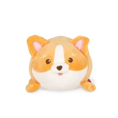Abbildung von Legami Plüsch Super Soft!, Corgi Thema, Mini Größe, mit personalisierbarer ID Karte, Steht alleine, 14x15x12 cm