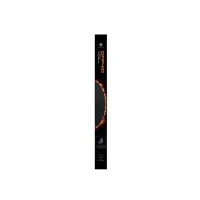 Abbildung von Deltaco GAM 125, Indoor, Schwarz, Monochromatisch, Polyester, 110 cm, 3 mm