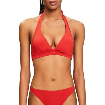 Abbildung von Esprit Neckholder Bikinitop, Damen, Größe: 36xC, Dark red