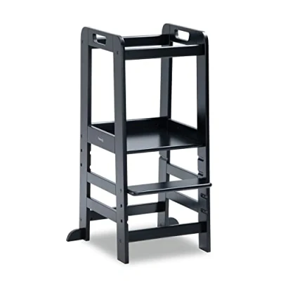 Abbildung von Hauck Stehhilfe Lernturm Learn N Explore, Black, FSC® schützt Wald weltweit