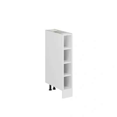 Abbildung von Vicco Küchenregal R Line, Weiß, 15 cm ohne Arbeitsplatte
