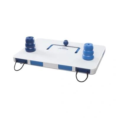 Abbildung von TRIXIE 32025 Move 2 Win Futterpuzzles für Hunde, Level 3, blau und weiß