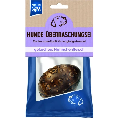 Abbildung von NutriQM Hunde Überraschungsei 10x 60g