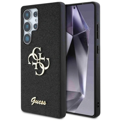 Abbildung von Samsung Galaxy S25 Ultra Hülle Kunststoff Guess Hard Case/Backcover Handyhülle Schwarz