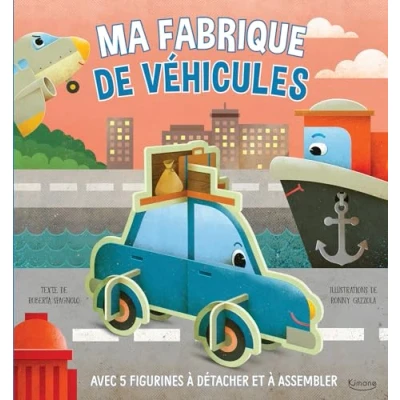 Abbildung von MA FABRIQUE DE VÉHICULES: Avec 5 figurines à détacher et assembler