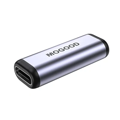 Abbildung von MOGOOD USB C Kupplung Verbinder Coupler Buchse zu Adapter Female to OTG Typ Konverter 40Gbps Ladegerät Stecker kompatibel für Gerät