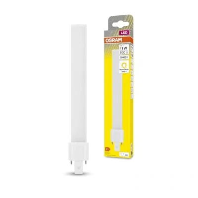 Abbildung von OSRAM Dulux S11 LED Lampe für G23 Sockel, 6 Watt, 630 Lumen, Warmweiß (3000K), Ersatz herkömmliche 11W Leuchtmittel
