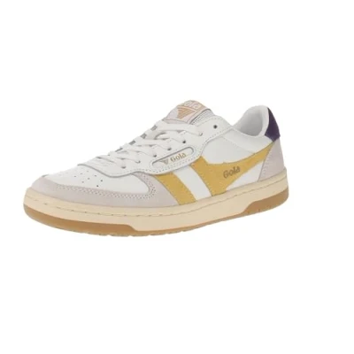 Abbildung von Gola Hawk Damen Sneaker White Pollen Plum, Größe:40 EU
