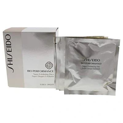 Abbildung von Shiseido Bio Performance Super Exfoliating Discs unisex, Reinigungsschaum 8 x 2 ml, 1er Pack (1 16 ml)
