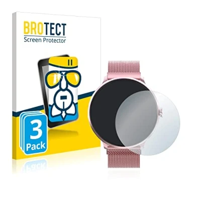 Abbildung von BROTECT Schutzglas für Bebinca Smartwatch (3 Stück) Schutzfolie Panzer Folie Glas [Extrem Kratzfest 9H, Anti Fingerprint, Ultra Transparent]