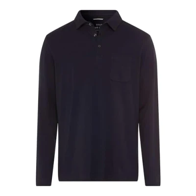 Abbildung von BRAX Style Pirlo Langarmshirt, Herren, Größe: 3XL, Dark navy