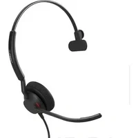 Abbildung von Jabra Engage 40 kabelgebundenes Mono Headset mit geräuschunterdrückender 2 Mic Technologie und USB A Kabel, Ultraleicht Allen führenden UC Plattformen wie Zoom Unify kompatibel schwarz