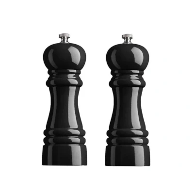 Abbildung von Amefa Klassisches Salz und Pfeffermühlen Set 15 cm Schwarz
