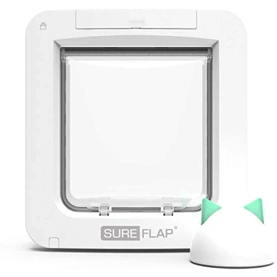 Abbildung von Sureflap Mikrochip Haustierklappe Connect Bundle Katzenklappe Wei...