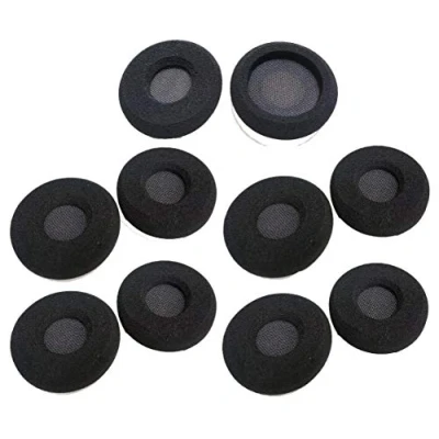 Abbildung von Ersatz Ohrpolster Schaumstoff für Plantronics EncorePro HW510 HW510V HW510D HW520 HW520V HW520D HW515 HW525 202997 02 Headset (10 Stück)