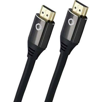 Abbildung von Oehlbach UHS HDMI Kabel 75cm Kabel, 8K UHD, vergoldete Steckkontakte