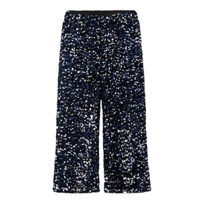 Abbildung von Name it Nkfrunica WIDE PANT Stoffhose für Kinder, Größe: 134, Black