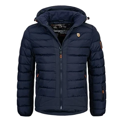 Abbildung von Geographical Norway Parka Winter Jacke Steppjacke Kapuze Kapuzenjacke Outdoor Stepp