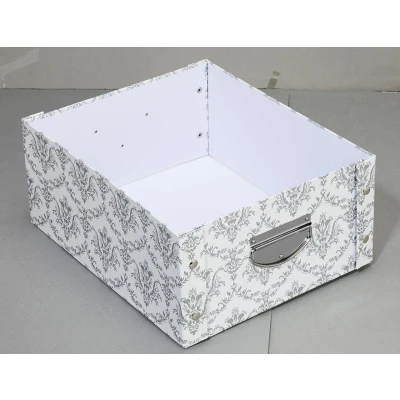 Abbildung von Zeller Aufbewahrungsbox vintage 19,2 l 33,0 x 40,0 17,0 cm weiß,