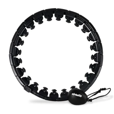 Abbildung von Verstellbarer Hula Hoop Reifen mit Gewicht Massage 1.4 kg