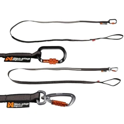 Abbildung von Non stop dogwear Joggingleine Hundeleine Bungee Touring Leash schwarz