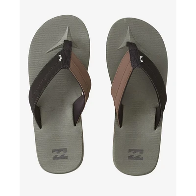 Abbildung von Billabong ALL DAY Impact Badezehentrenner, Herren, Größe: 39, Olive Kunststoff/textil