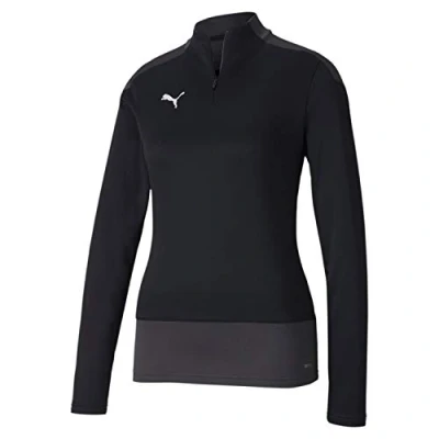 Abbildung von Puma Langarmshirt, Damen, Größe: Small, Schwarzgrau