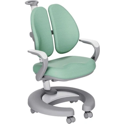 Abbildung von HOKO Kinderstuhl Höhenverstellbarer, mitwachsender Kinder Stuhl mit 5 Rollen (Ergo Study Kid Schreibtisch Stuhl, Sitz und Rücken separat verstellbar. Ergonomisches Sitzen für Kinder, 1 St)