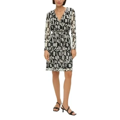 Abbildung von s.Oliver Black Label Freizeitkleid, Damen, Größe: 40, Schwarz