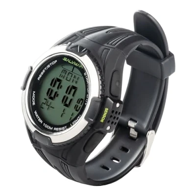 Abbildung von SALVIMAR Unisex Erwachsene One Plus Tiefenmesser Uhr, Schwarz, Einheitsgröße