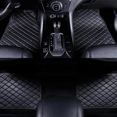 Abbildung von 4 Teilig Auto Fußmatten für Toyota C HR CHR Hybrid/C EV B Hybrid/2016 2017 2018 2019 2020 2021 2022 2023, Premium Leder Allwetter Vorn Hinten Wasserdicht Anti Rutsch Schmutzmatte
