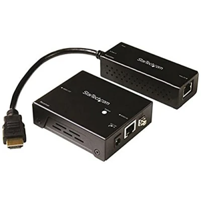 Abbildung von StarTech.com HDBaseT Extender Kit mit kompakt Transmitter, HDMI über CAT5, over bis zu 4K